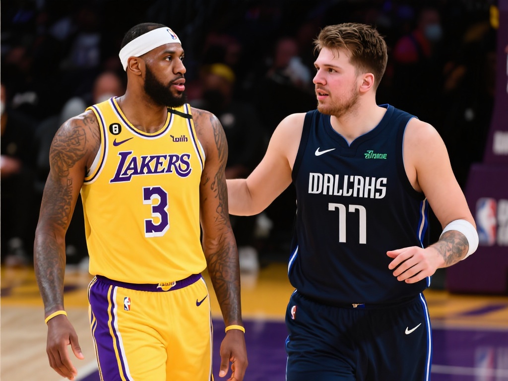 独行侠西征洛城争锋,安东尼-戴维斯现身聚焦 湖人队和独行侠队在分析季后赛潜力时有着截